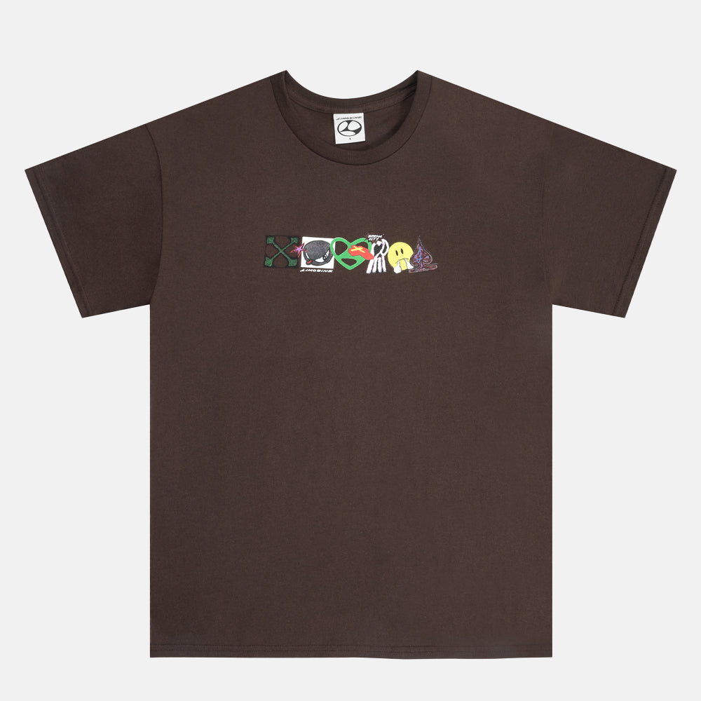 Limosine Skateboards - Dream City T-Shirt - Brown