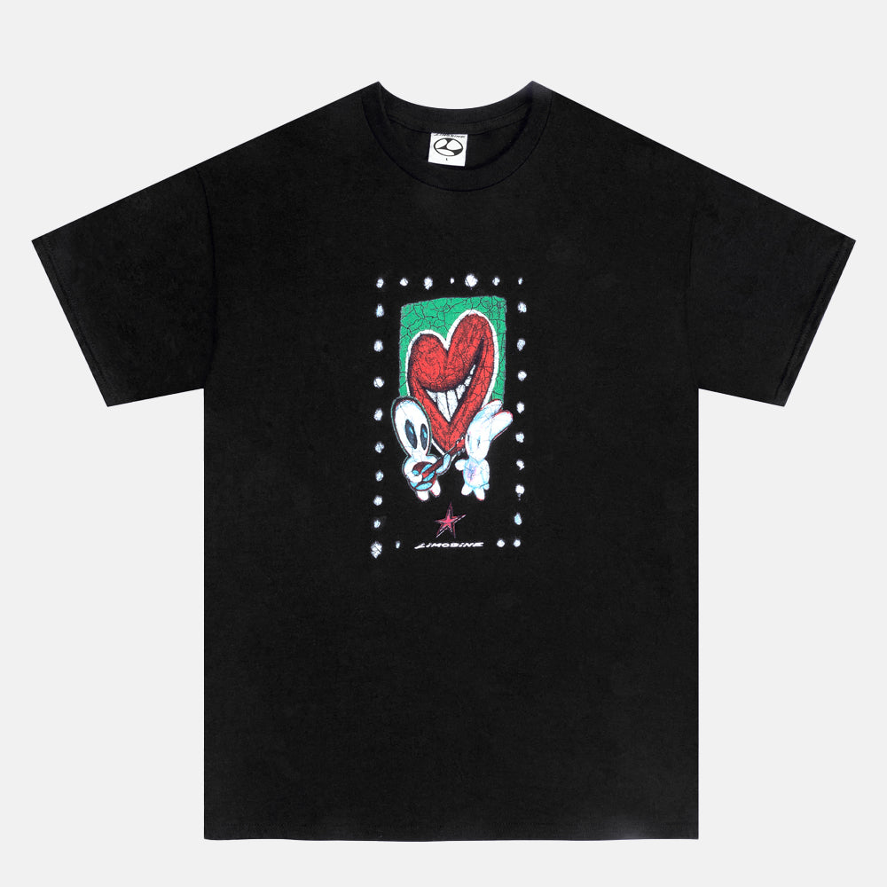 Limosine Skateboards - Heart Throb T-Shirt - Black