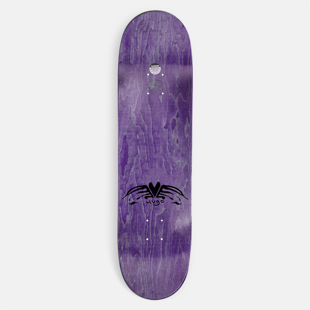 Limosine Skateboards - 8.38" Hugo Boserup Heart Wings Skateboard Deck