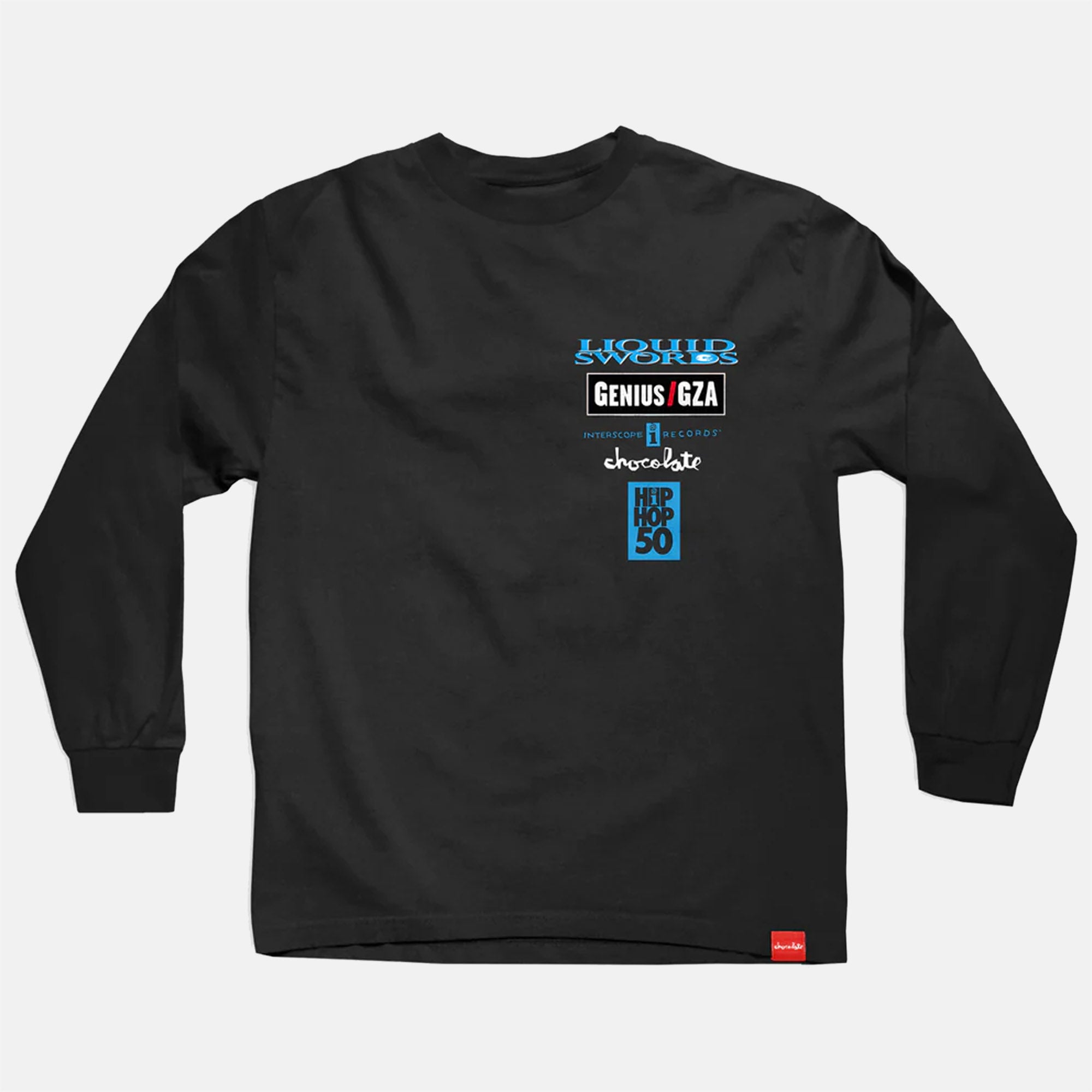 Chocolate Skateboards Liquid Swords Longsleeve T Shirt Black Small