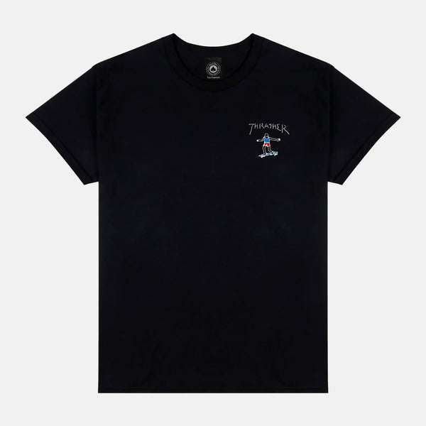 Thrasher Magazine - Gonz Mini Logo T-Shirt - Black