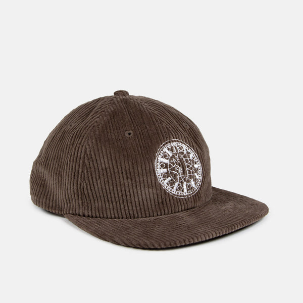 The National Skateboard Co. - LIVER BUILDING CORD CAP - WALNUT BROWN