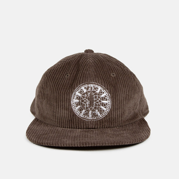 The National Skateboard Co. - LIVER BUILDING CORD CAP - WALNUT BROWN
