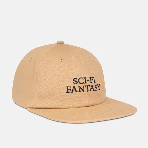 Sci-Fi Fantasy - Embroidered Logo Snapback Cap - Khaki / Black