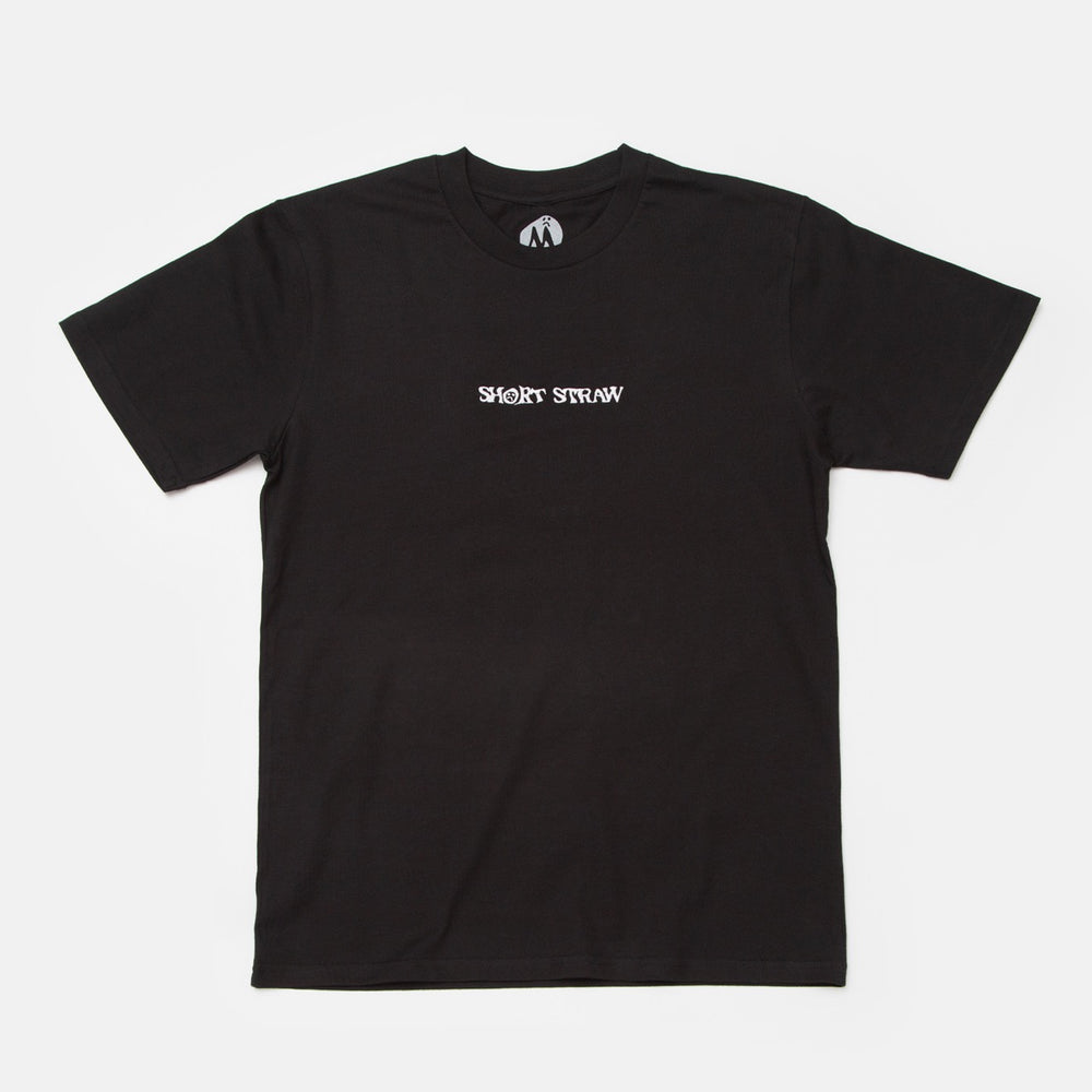Short Straw - Logo Classic T-Shirt - Black