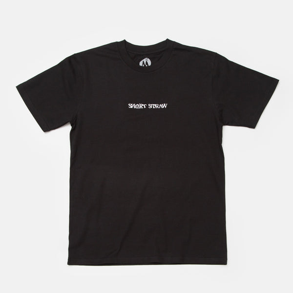 Short Straw - Logo Classic T-Shirt - Black