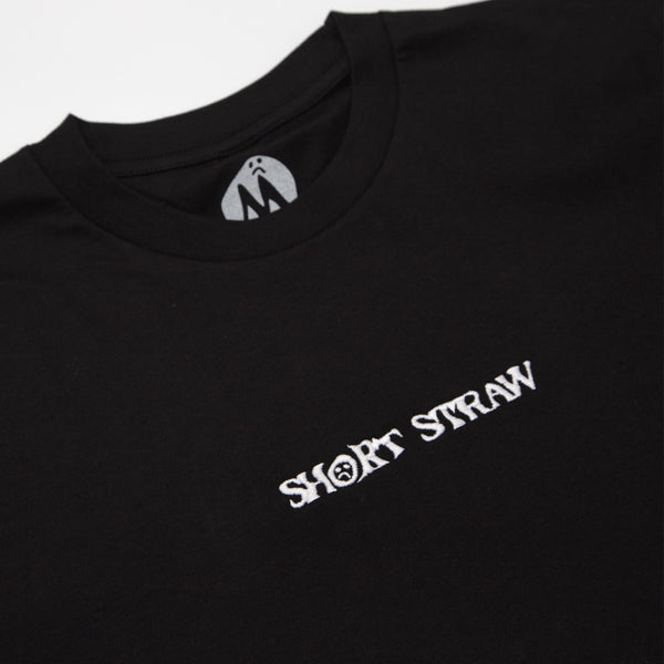 Short Straw - Logo Classic T-Shirt - Black