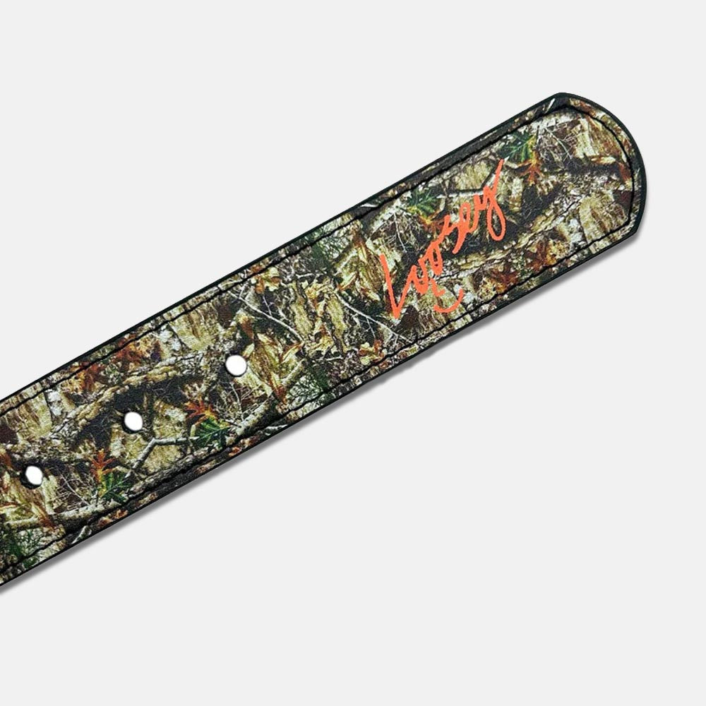Loosey - Camo Stud Belt - Orange