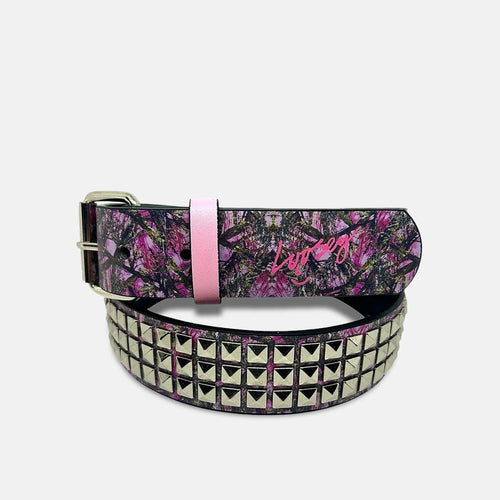 Loosey - Camo Stud Belt - Pink