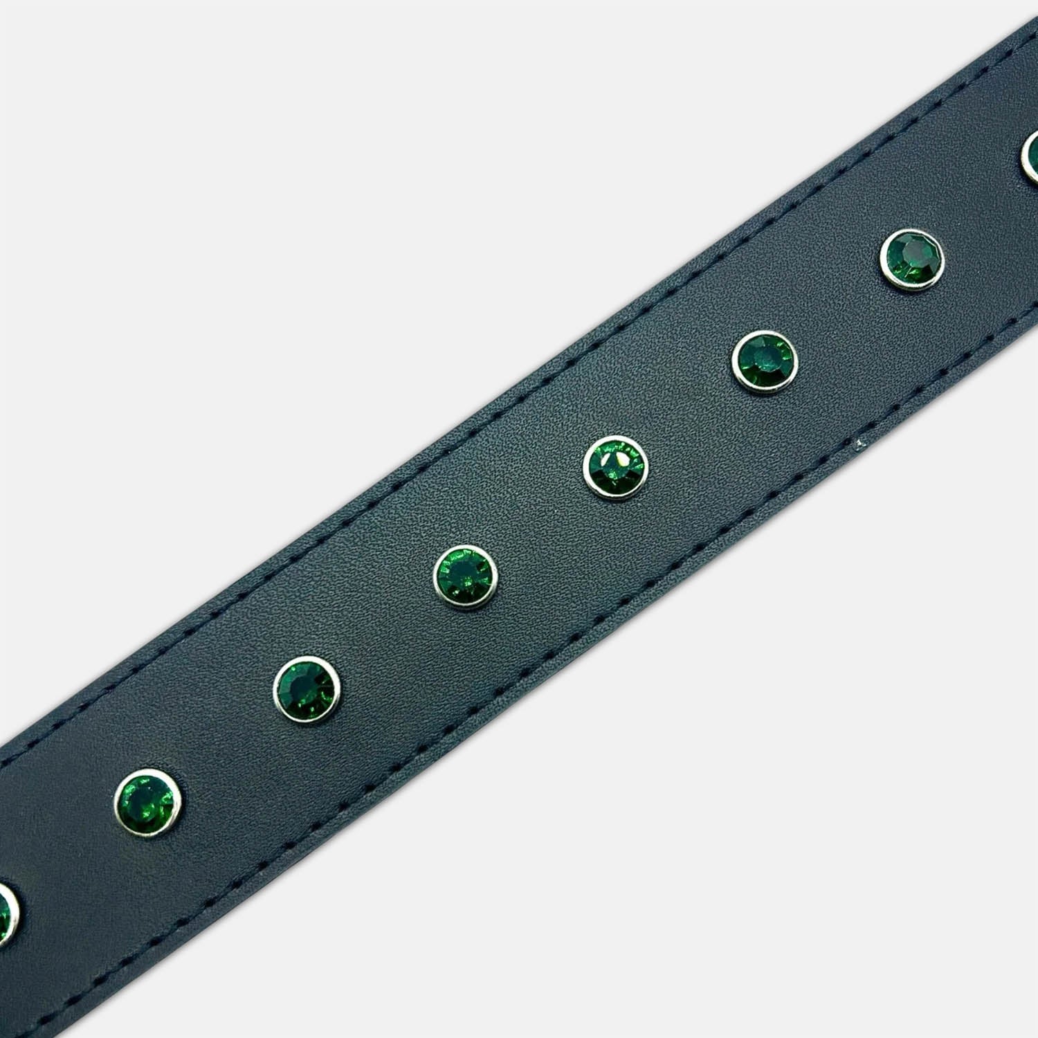 Loosey - Rhinestone Belt - Black