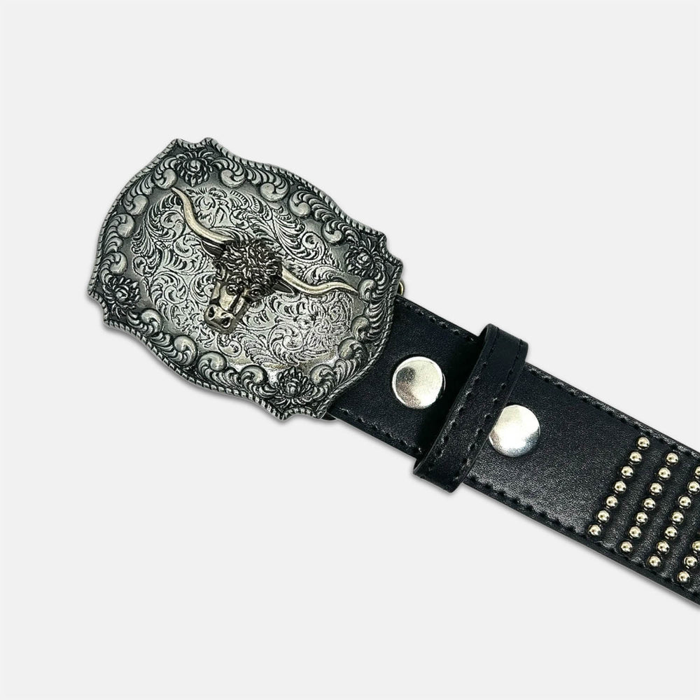 Loosey - Interchangeable Buckle Belt - Black