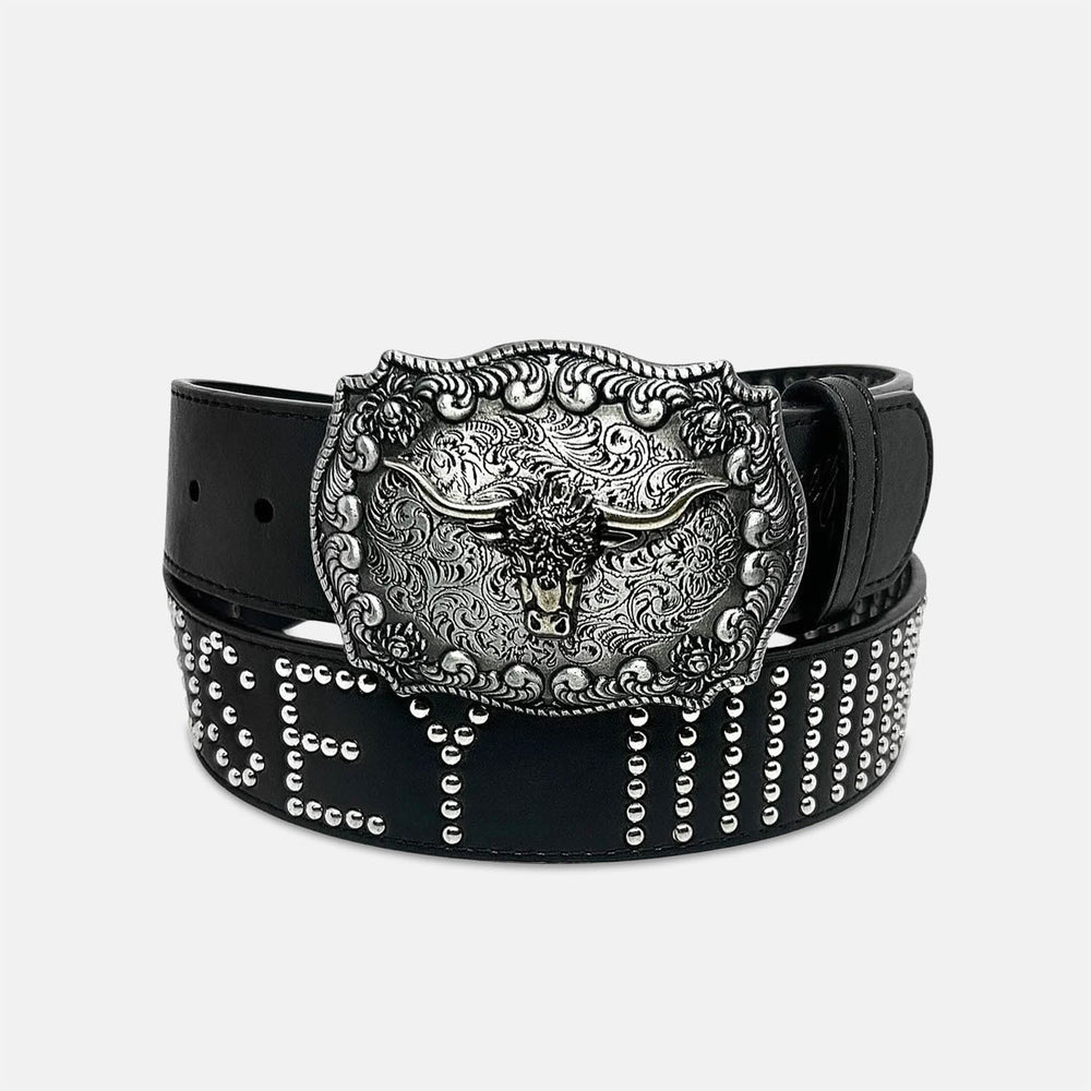 Loosey - Interchangeable Buckle Belt - Black