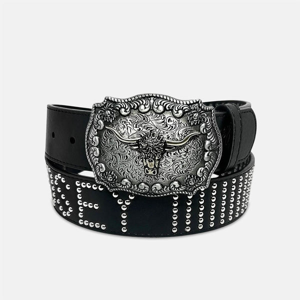 Loosey - Interchangeable Buckle Belt - Black