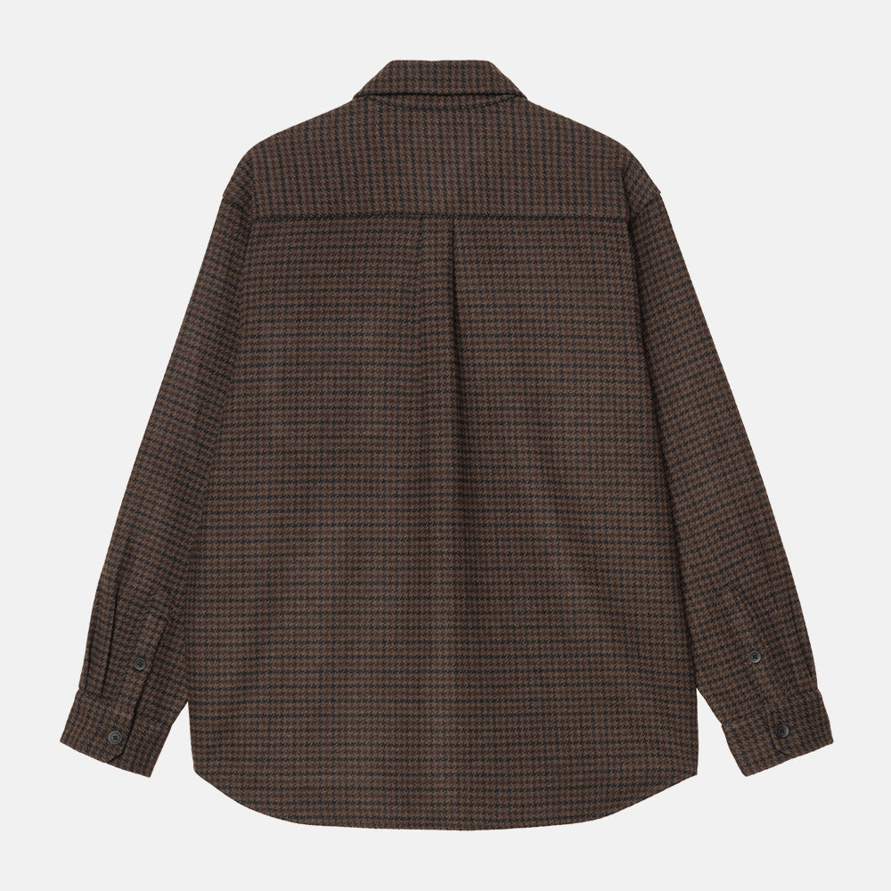Carhartt WIP - Lowis Herringbone Longsleeve Shirt - Lowis Houndstooth / Vitola Heather