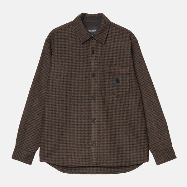 Carhartt WIP - Lowis Herringbone Longsleeve Shirt - Lowis Houndstooth / Vitola Heather