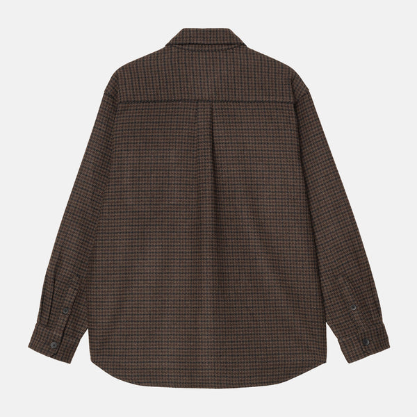 Carhartt WIP - Lowis Herringbone Longsleeve Shirt - Lowis Houndstooth / Vitola Heather
