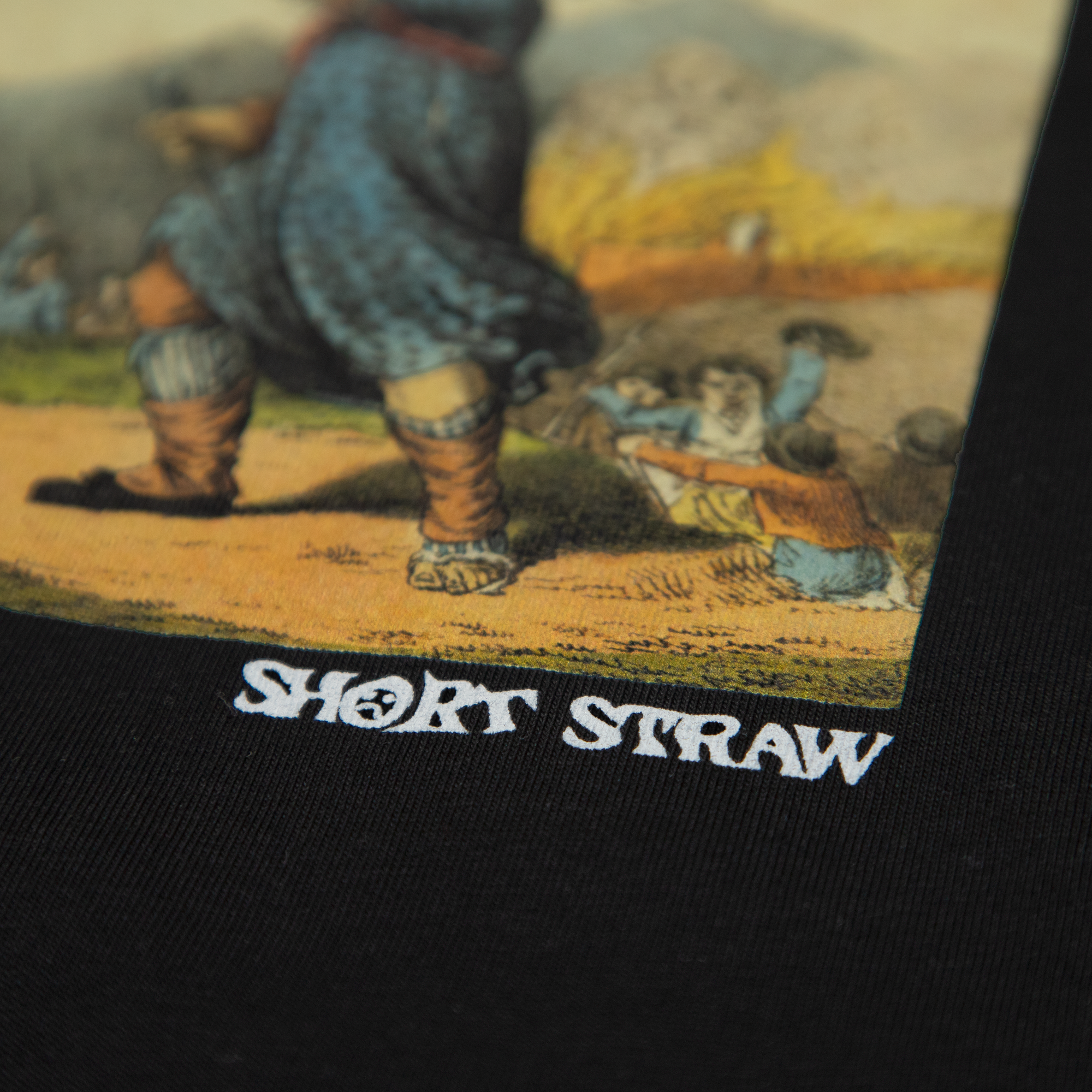 Short Straw - Ludd Enby T-Shirt - Black
