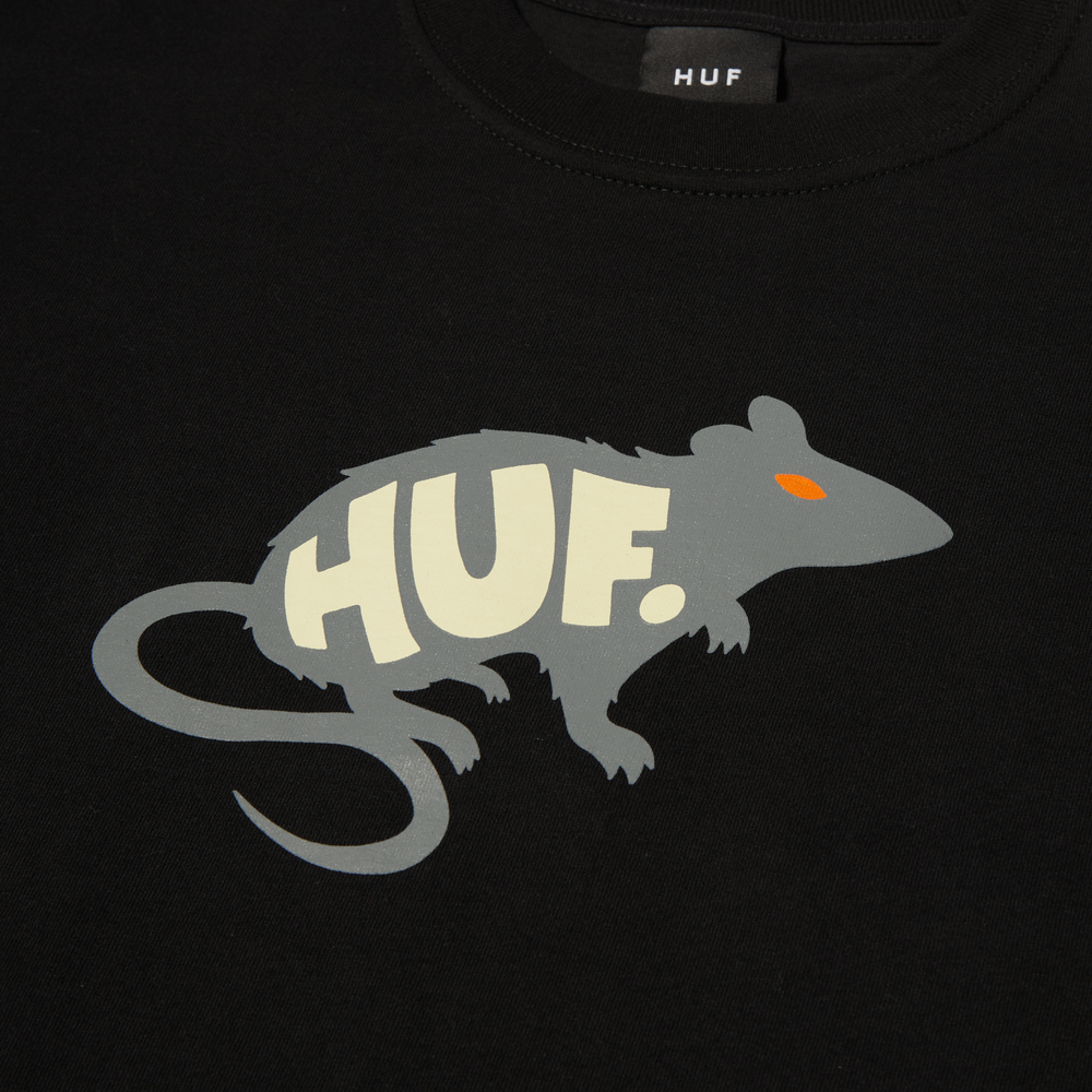 Huf - Man's Best Friend T-Shirt - Black