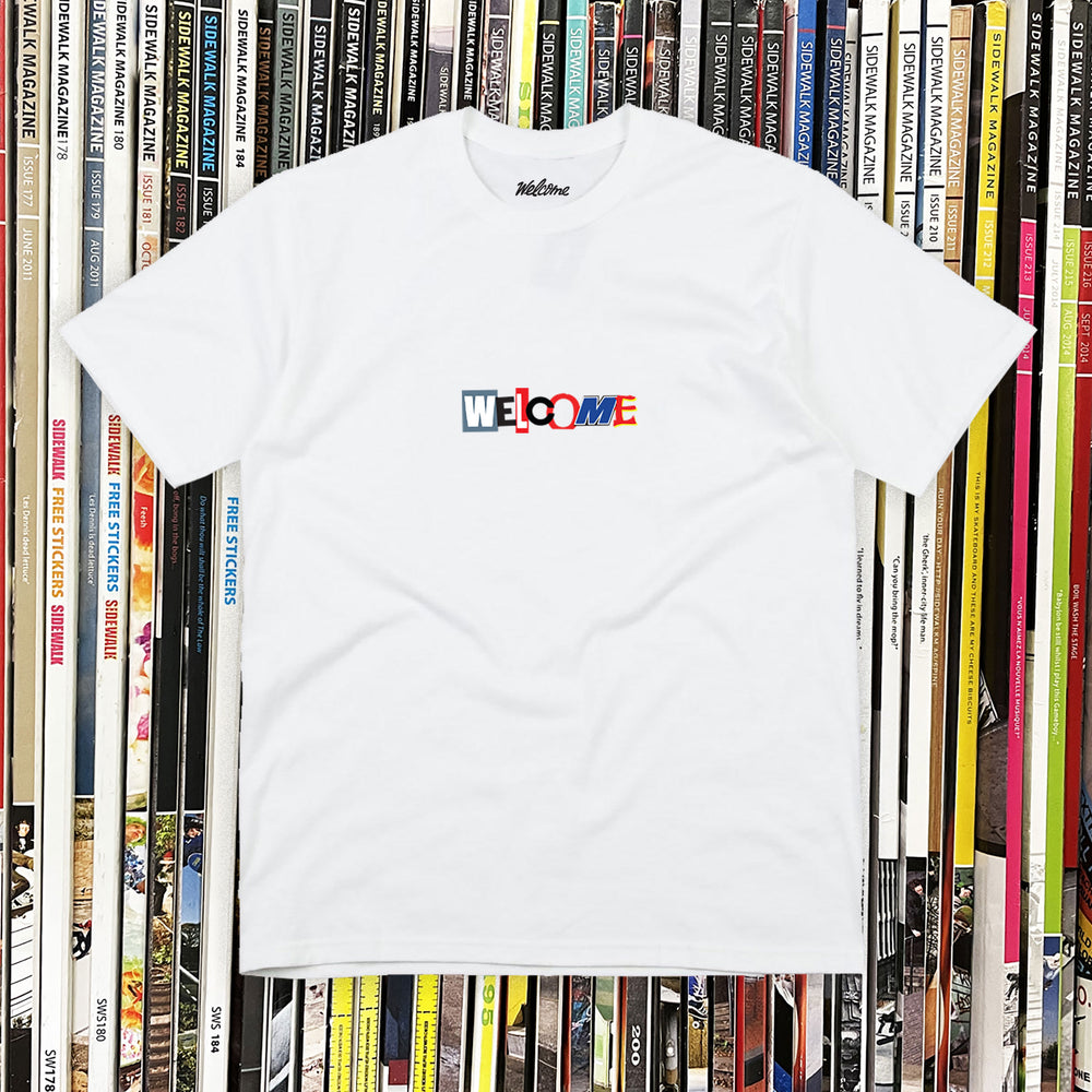 Welcome Skate Store - Legacy Media T-Shirt - White