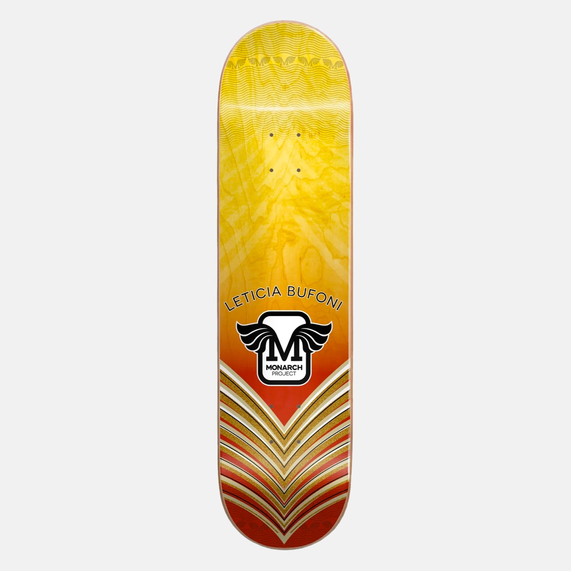 Monarch Skateboards - 8.0" Leticia Bufoni Horus Gradient Skateboard Deck