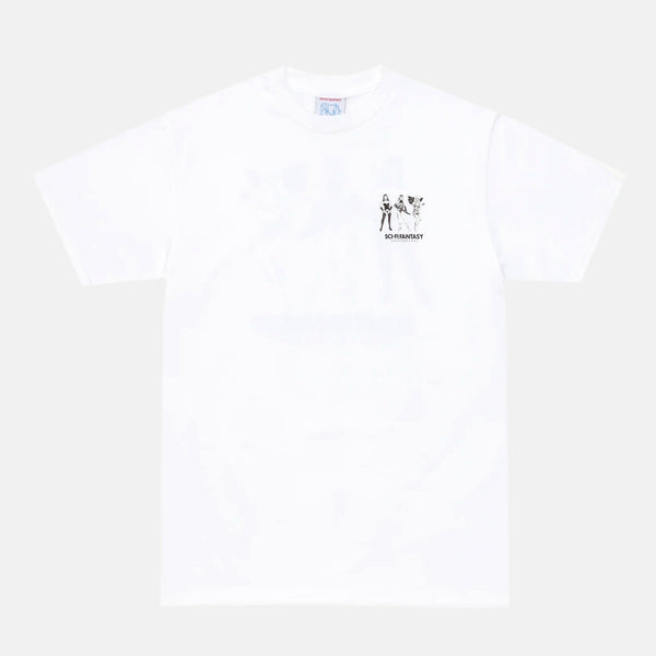 Sci-Fi Fantasy - Macho Girls T-Shirt - White