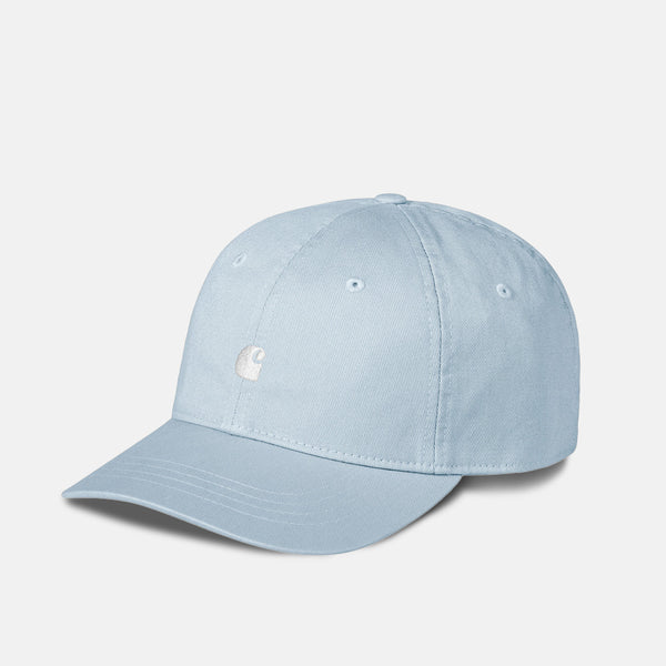 Carhartt WIP - Madison Logo Cap - Frosted Blue / White