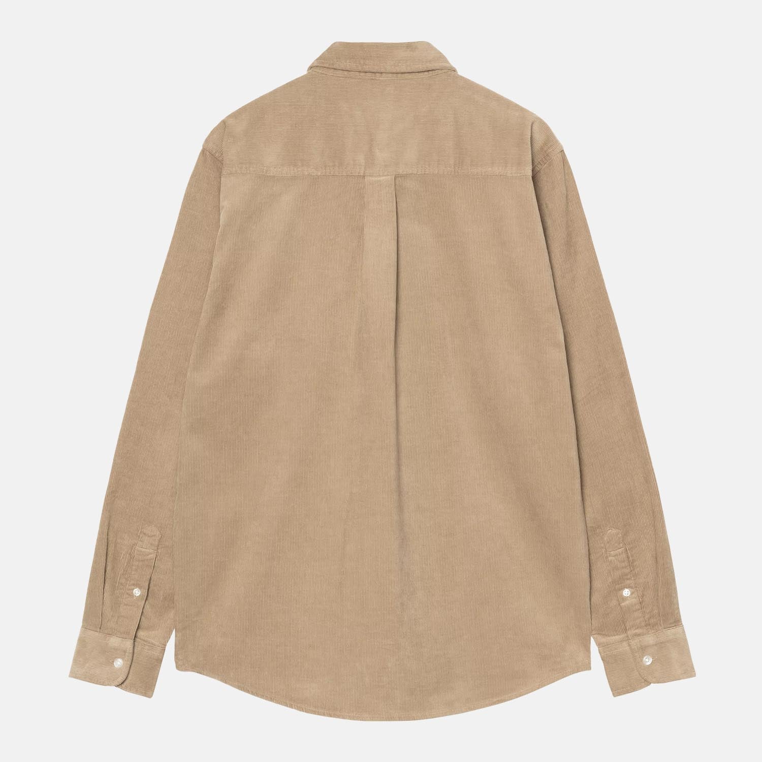 Carhartt WIP - Madison Fine Corduroy Longsleeve Shirt - Iroko / Wax