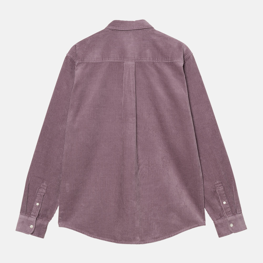 Carhartt WIP - Madison Corduroy Longsleeve Shirt - Phlox / Phlox