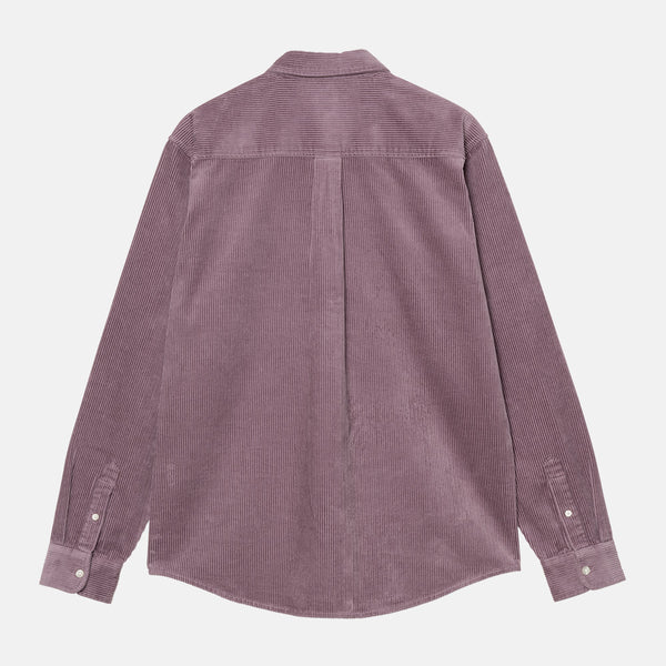 Carhartt WIP - Madison Corduroy Longsleeve Shirt - Phlox / Phlox