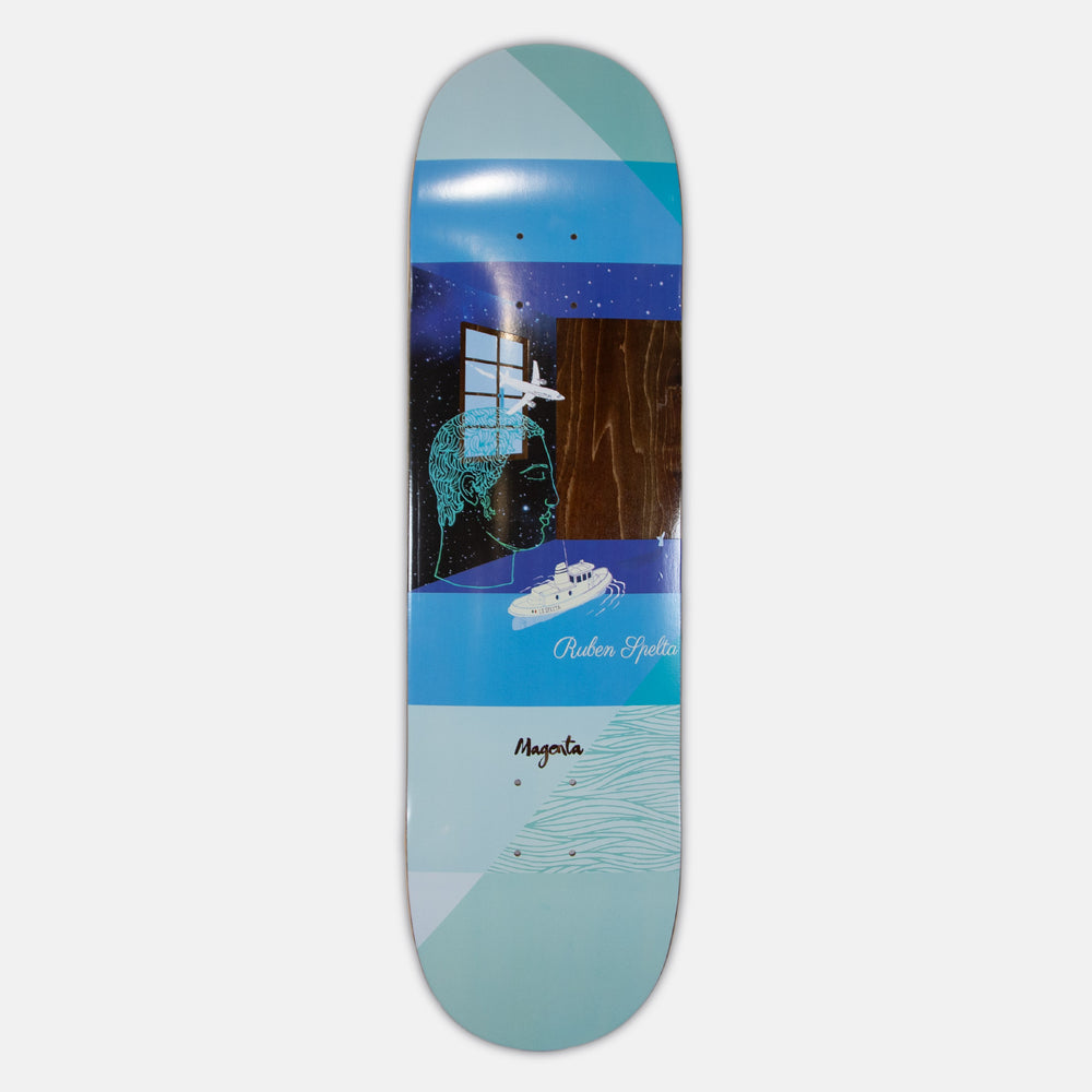 Magenta Skateboards - 8.125" Ruben Spelta Sleep Skateboard Deck