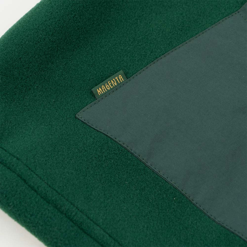 Magenta Skateboards - Camp High Neck Fleece - Forrest Green