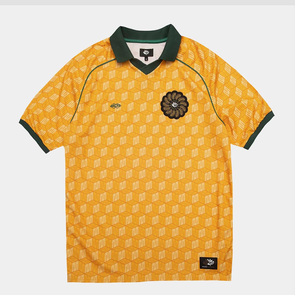 Magenta Skateboards - Brasil FC Football Jersey - Yellow
