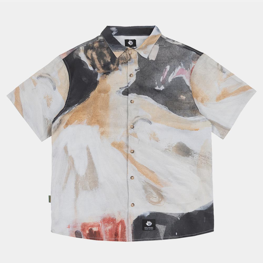 Magenta Skateboards - Nick Jensen Short Sleeve Shirt - Black