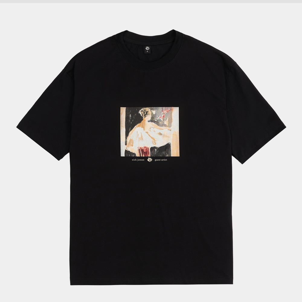 Magenta Skateboards - Nick Jensen T-Shirt - Black