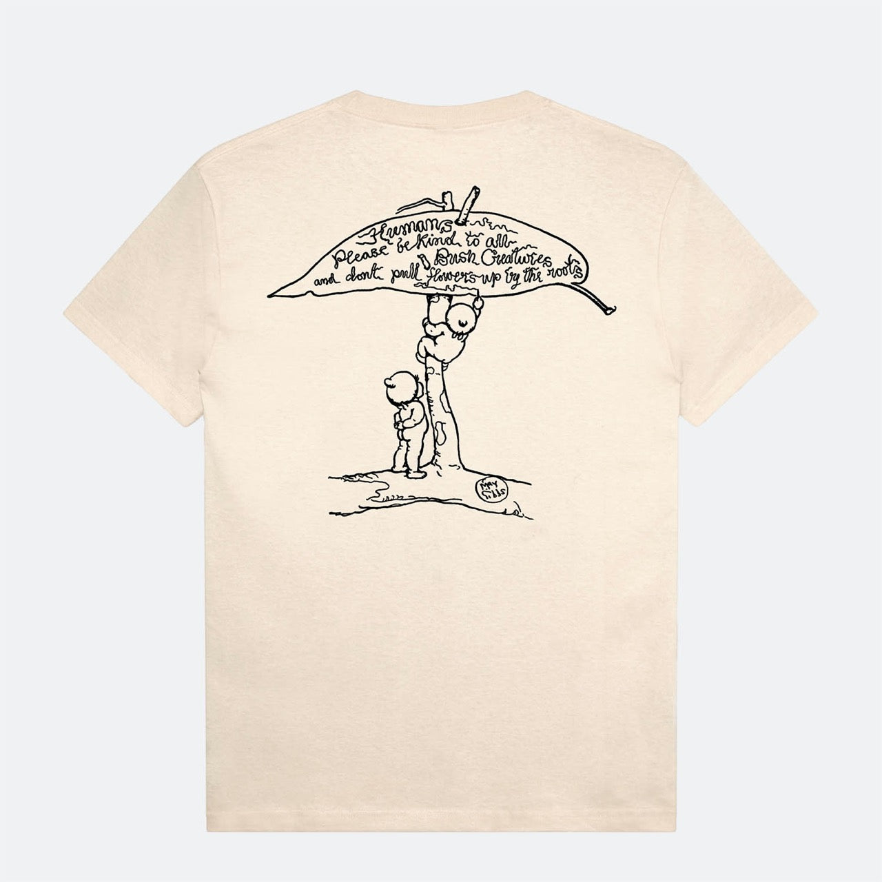 Pass Port Skateboards - May Gibbs Be Kind T-Shirt - Natural