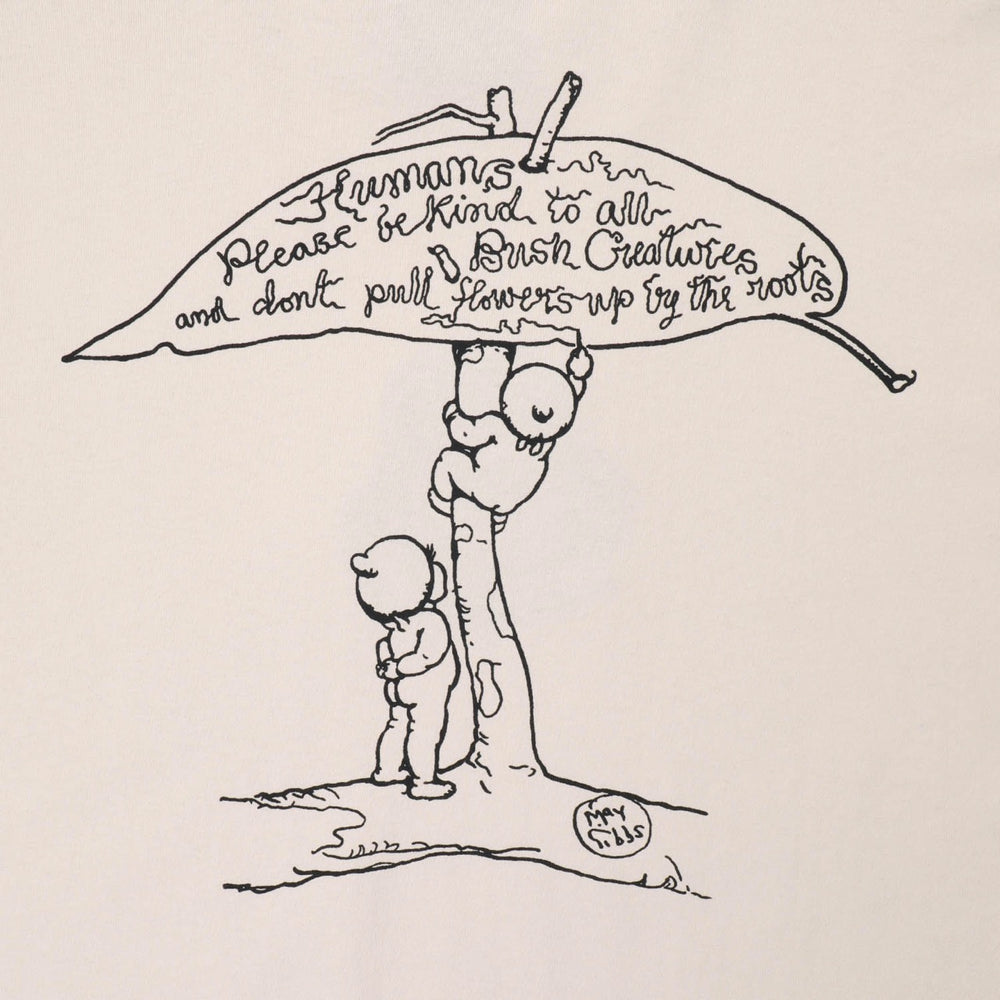 Pass Port Skateboards - May Gibbs Be Kind T-Shirt - Natural