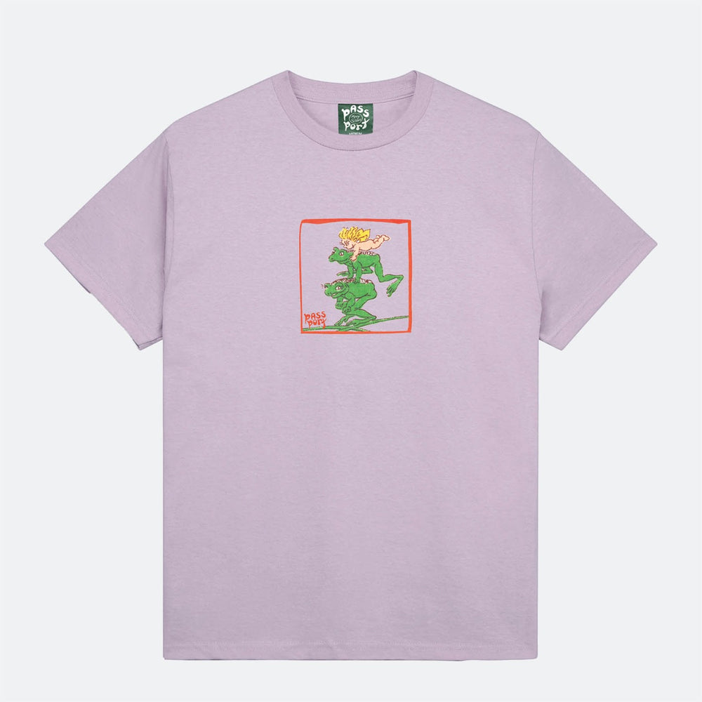 Pass Port Skateboards - May Gibbs Leap Frog T-Shirt - Lavender