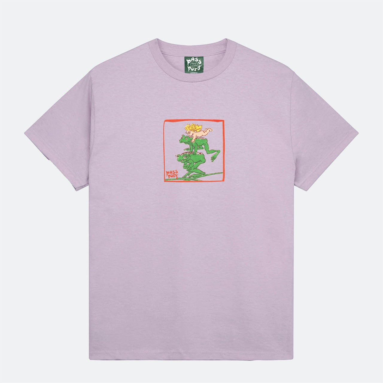 Pass Port Skateboards - May Gibbs Leap Frog T-Shirt - Lavender