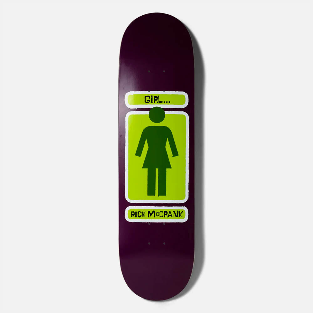 Girl Skateboards - 8.375" Rick McCrank Hand Shakers Skateboard Deck