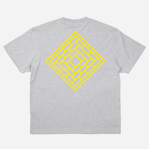 The National Skateboard Co. - MIDDAY T-SHIRT - ASH GREY