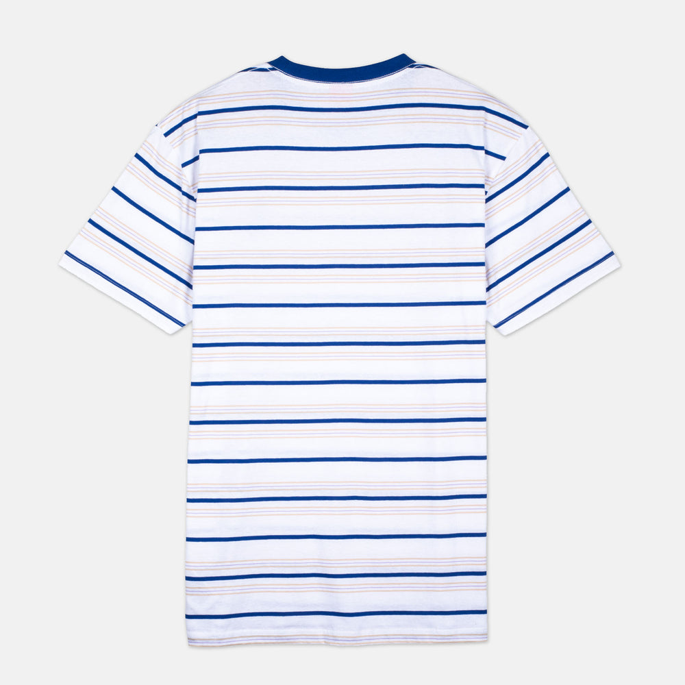 Santa Cruz - Mini Hand Striped T-Shirt - White