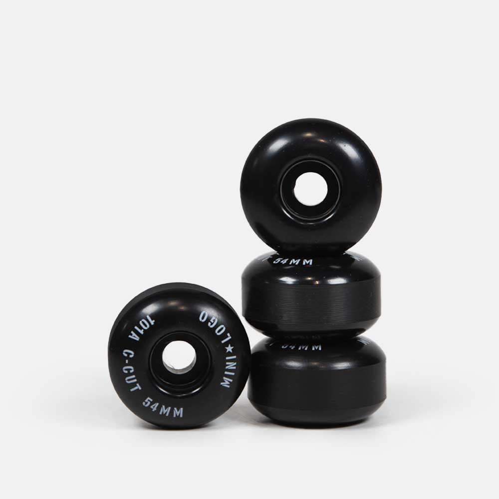 Mini Logo - 52mm 101a C-Cut 2 Skateboard Wheels - Black