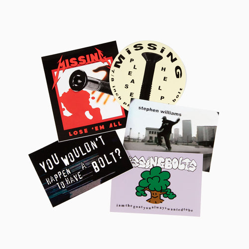 Missing Bolts - Sticker Pack