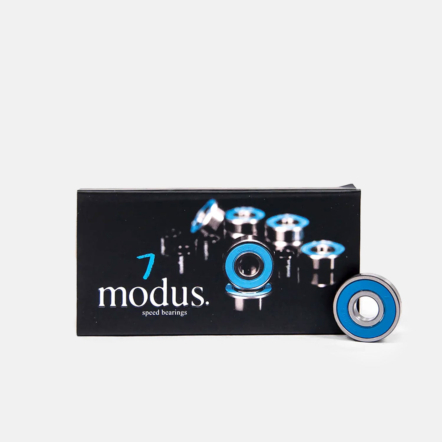 Modus Bearings - Abec-7 Skateboard Bearings - Blue