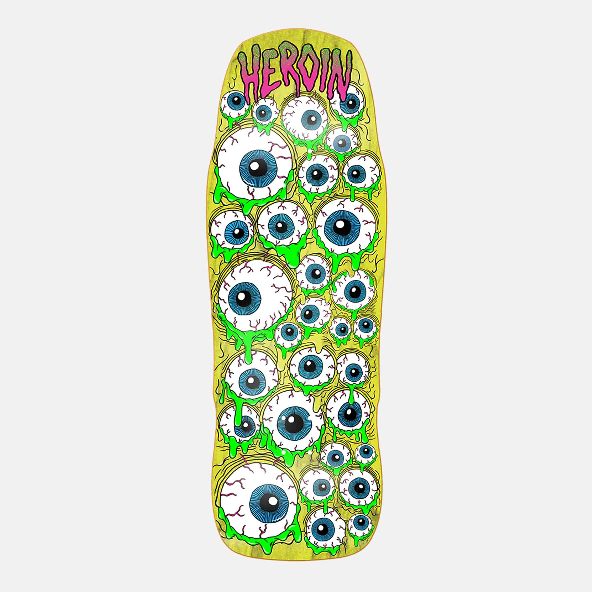 Heroin Skateboards - 10.25" Mutant Eyeballer Skateboard Deck