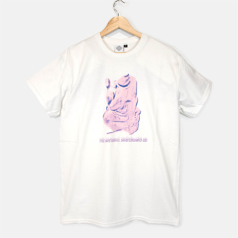 The National Skateboard Co. - CHERUB DEATH T-SHIRT - WHITE