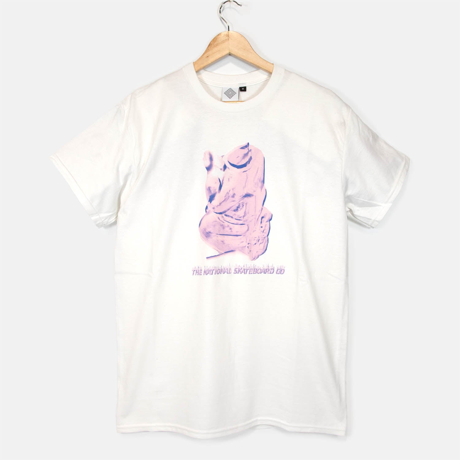 The National Skateboard Co. - CHERUB DEATH T-SHIRT - WHITE