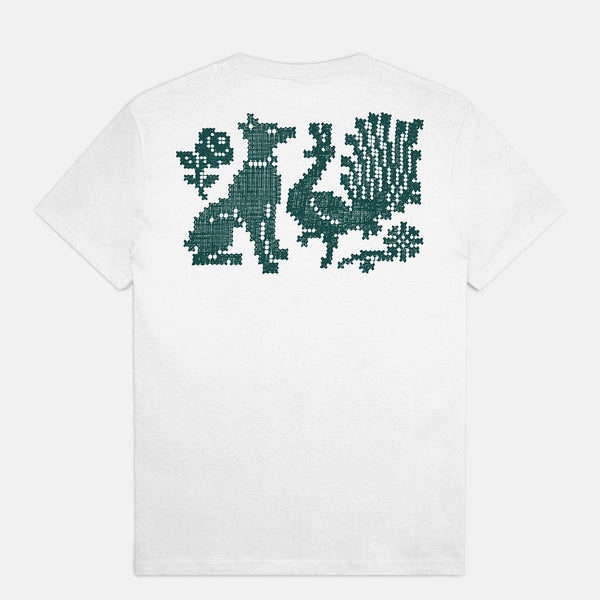 Pass Port Skateboards - Needlework T-Shirt - White