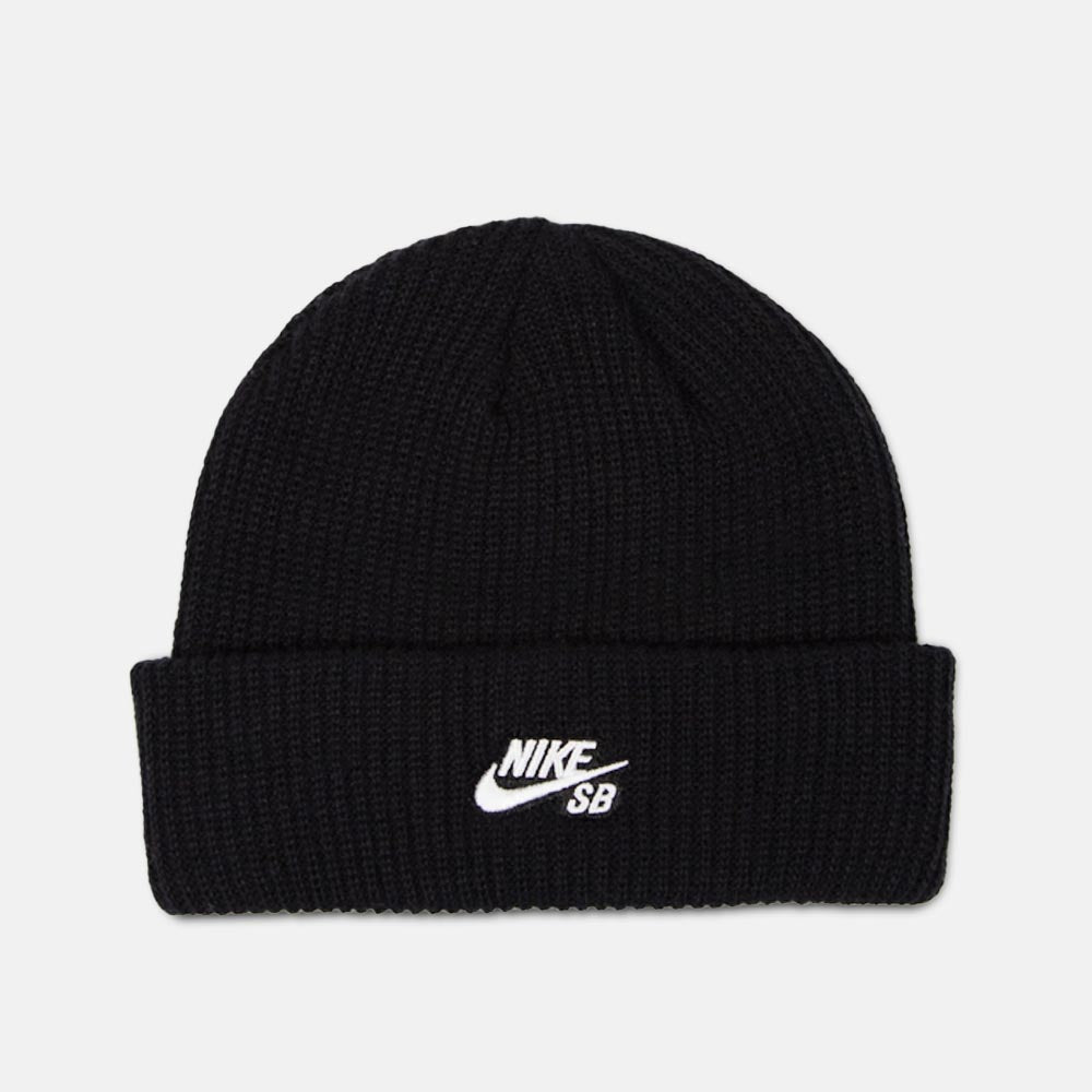 Nike SB - New Fisherman Beanie - Black / White