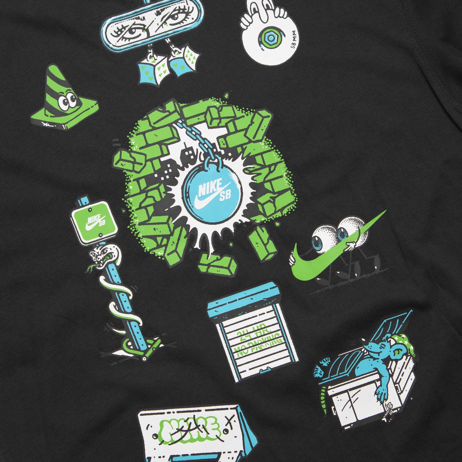 Nike SB - Bulldoze T-Shirt - Black